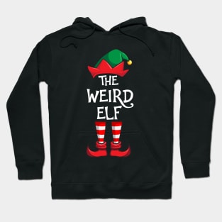 Weird Elf Matching Family Christmas Hoodie